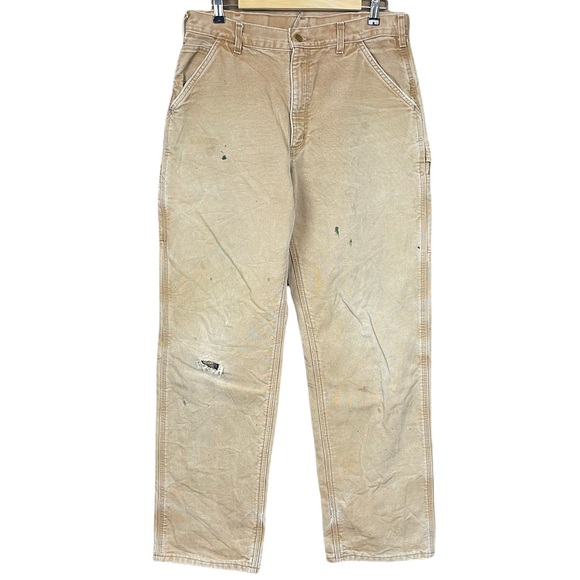 Carhartt Distressed Fleece Lined Mens 
